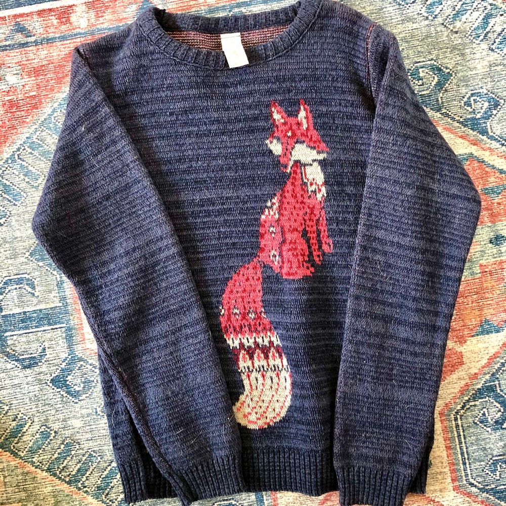 Fox sweater